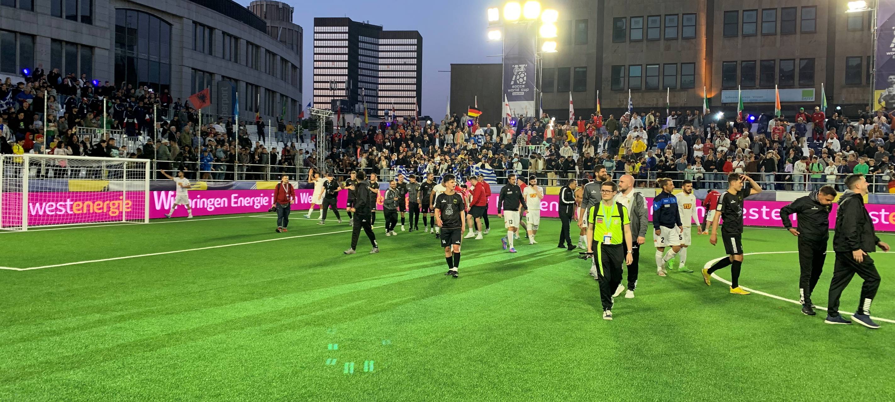 Kleinfeldfußball-WM in Essen startet mit großer Feier