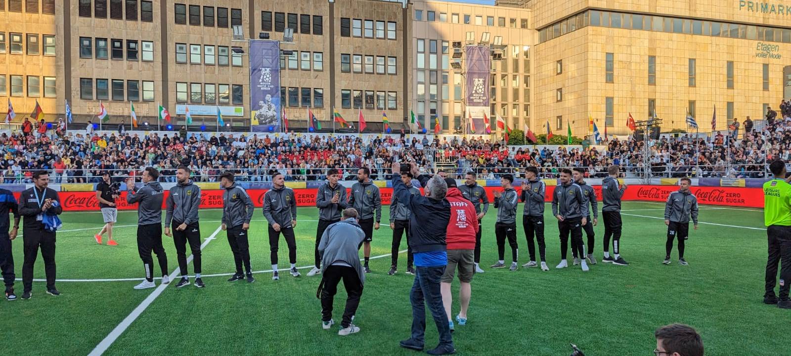 Kleinfeldfußball-WM in Essen startet mit großer Feier