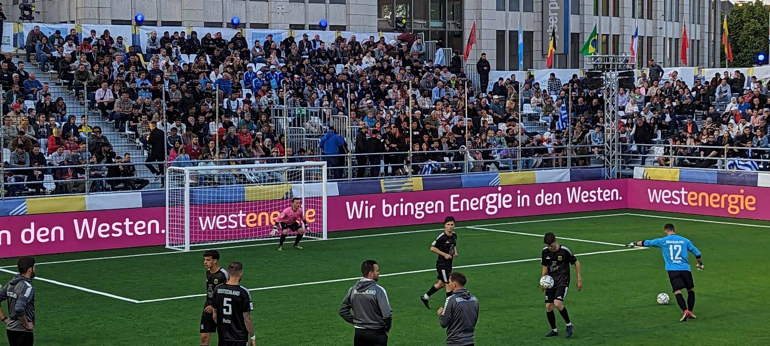 Kleinfeldfußball-WM in Essen startet mit großer Feier