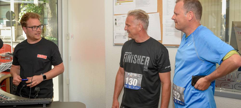 BIG City Trail durch Radio Essen: So war der Lauf durch die Redaktion