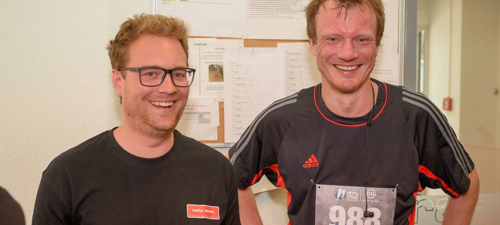 BIG City Trail durch Radio Essen: So war der Lauf durch die Redaktion