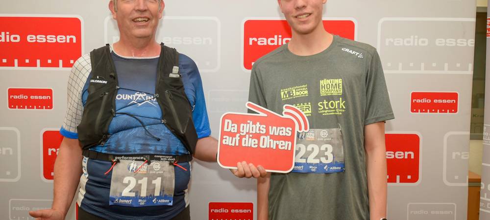 BIG City Trail durch Radio Essen: So war der Lauf durch die Redaktion