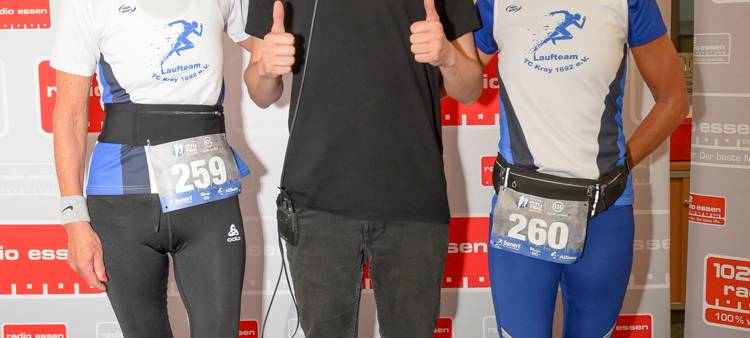 BIG City Trail durch Radio Essen: So war der Lauf durch die Redaktion