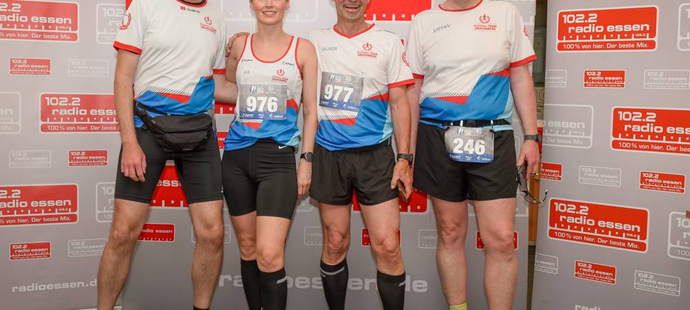BIG City Trail durch Radio Essen: So war der Lauf durch die Redaktion