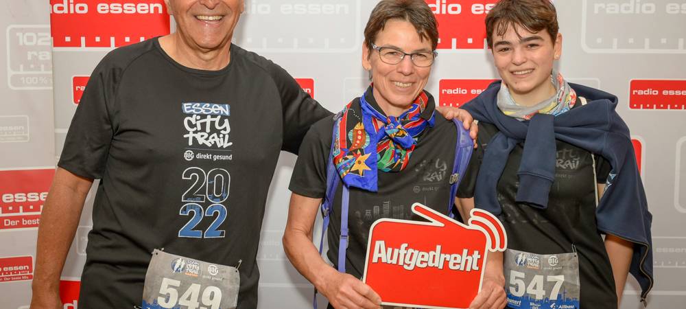 BIG City Trail durch Radio Essen: So war der Lauf durch die Redaktion