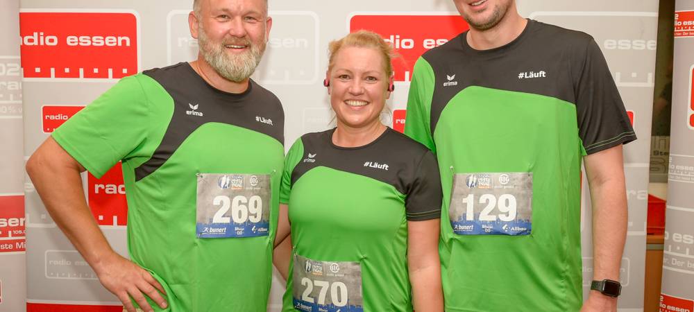 BIG City Trail durch Radio Essen: So war der Lauf durch die Redaktion
