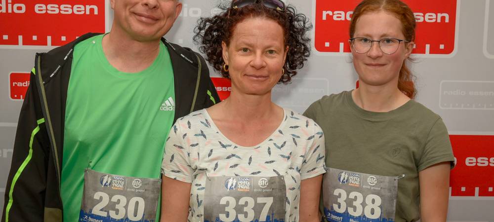 BIG City Trail durch Radio Essen: So war der Lauf durch die Redaktion