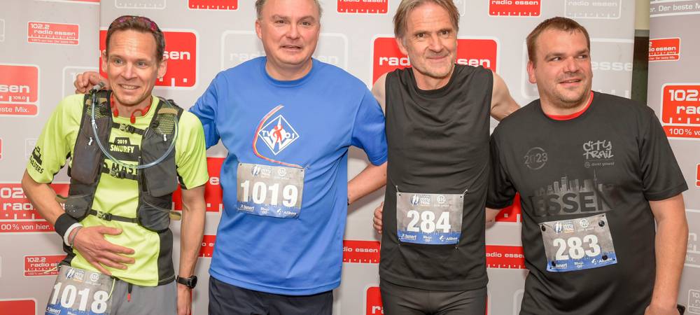 BIG City Trail durch Radio Essen: So war der Lauf durch die Redaktion