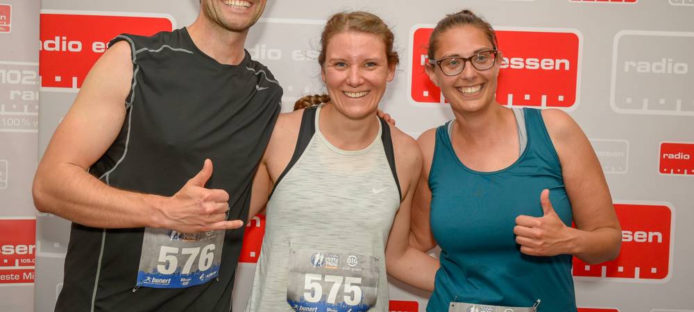 BIG City Trail durch Radio Essen: So war der Lauf durch die Redaktion