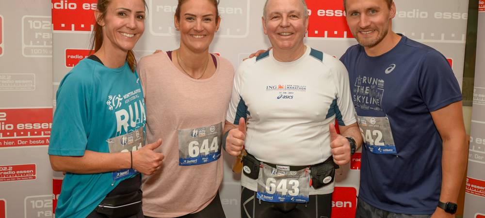 BIG City Trail durch Radio Essen: So war der Lauf durch die Redaktion