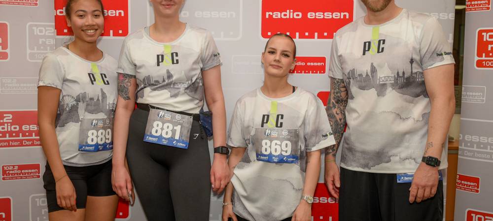 BIG City Trail durch Radio Essen: So war der Lauf durch die Redaktion