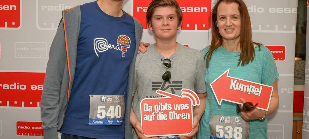 BIG City Trail durch Radio Essen: So war der Lauf durch die Redaktion