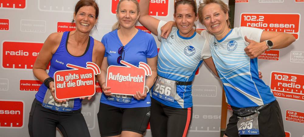 BIG City Trail durch Radio Essen: So war der Lauf durch die Redaktion