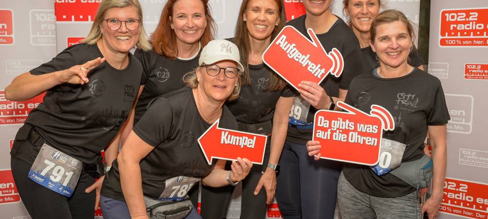BIG City Trail durch Radio Essen: So war der Lauf durch die Redaktion