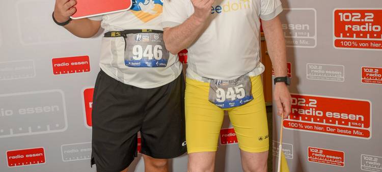 BIG City Trail durch Radio Essen: So war der Lauf durch die Redaktion