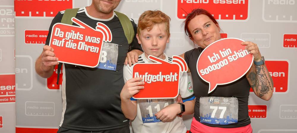 BIG City Trail durch Radio Essen: So war der Lauf durch die Redaktion
