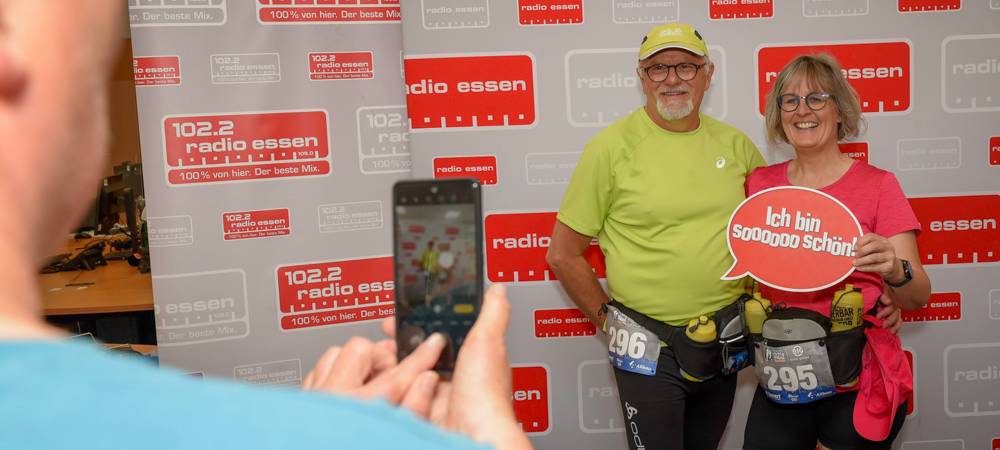 BIG City Trail durch Radio Essen: So war der Lauf durch die Redaktion