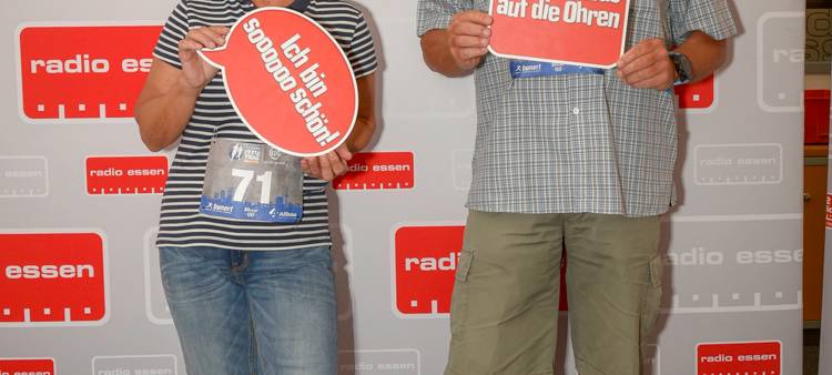 BIG City Trail durch Radio Essen: So war der Lauf durch die Redaktion