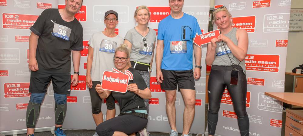 BIG City Trail durch Radio Essen: So war der Lauf durch die Redaktion