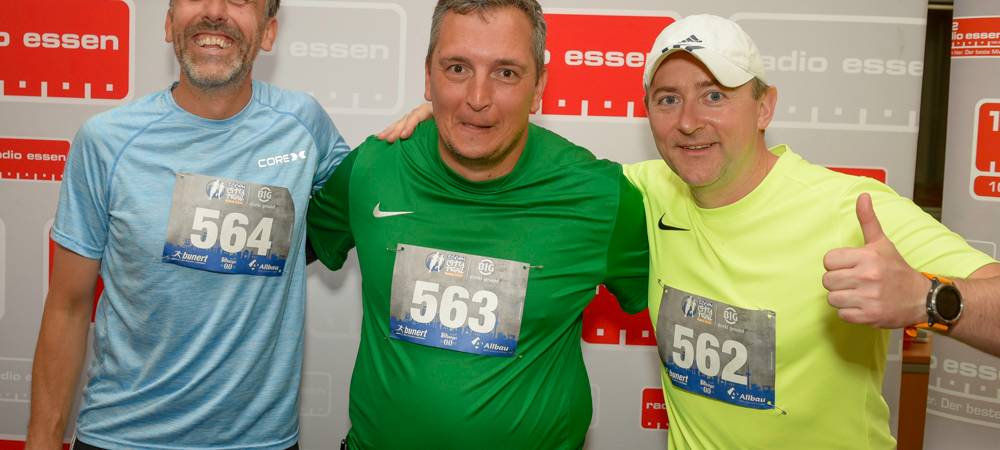 BIG City Trail durch Radio Essen: So war der Lauf durch die Redaktion