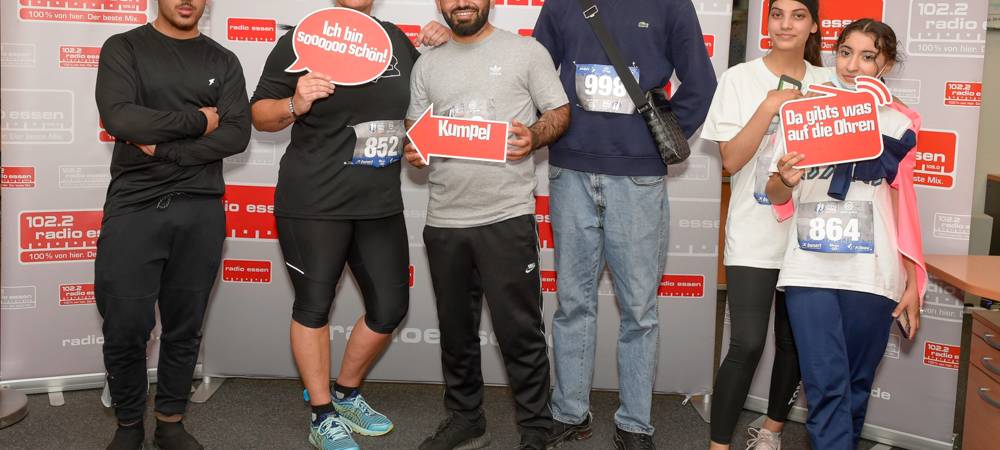 BIG City Trail durch Radio Essen: So war der Lauf durch die Redaktion