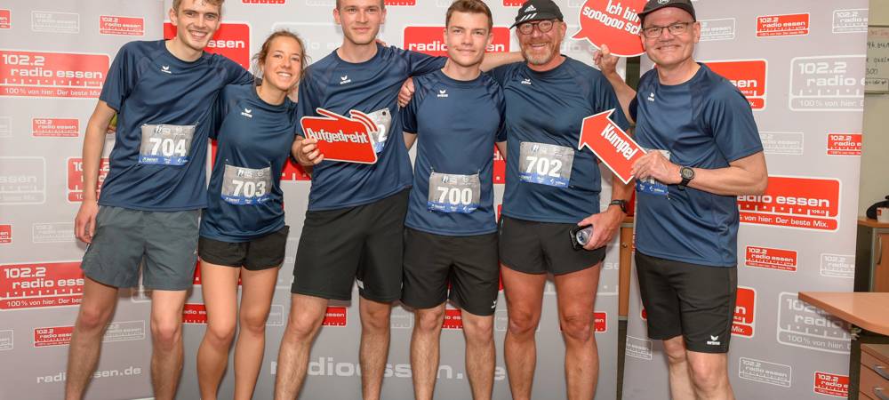BIG City Trail durch Radio Essen: So war der Lauf durch die Redaktion