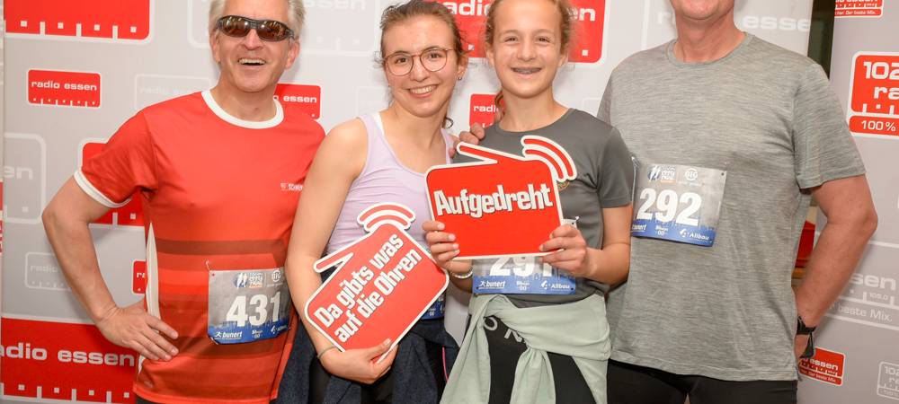 BIG City Trail durch Radio Essen: So war der Lauf durch die Redaktion