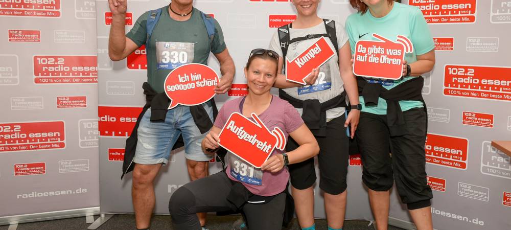 BIG City Trail durch Radio Essen: So war der Lauf durch die Redaktion