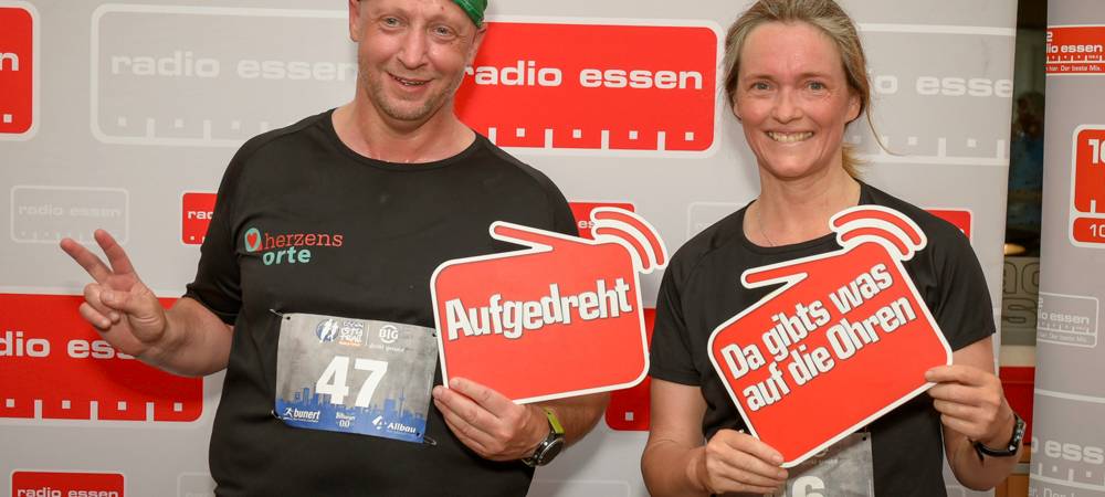 BIG City Trail durch Radio Essen: So war der Lauf durch die Redaktion