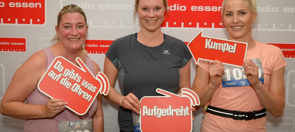 BIG City Trail durch Radio Essen: So war der Lauf durch die Redaktion