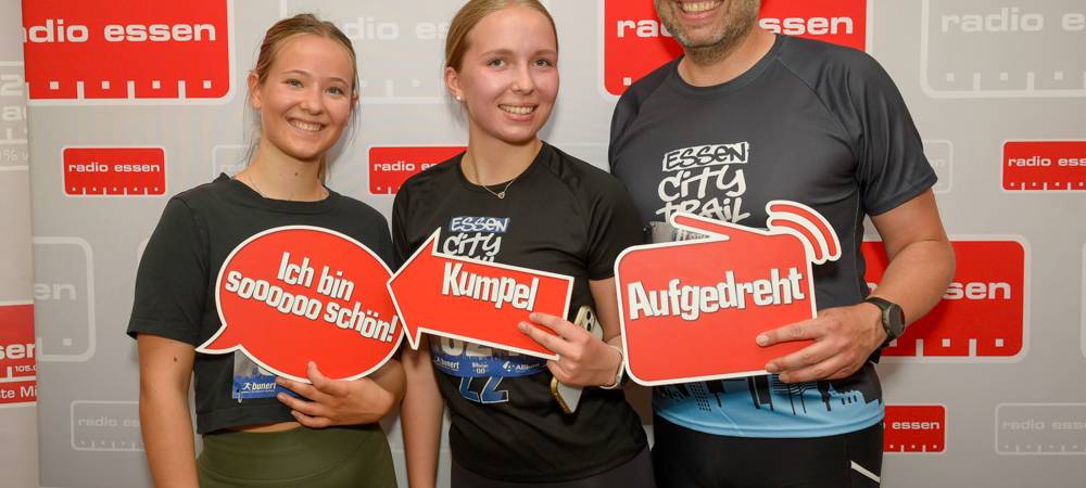 BIG City Trail durch Radio Essen: So war der Lauf durch die Redaktion