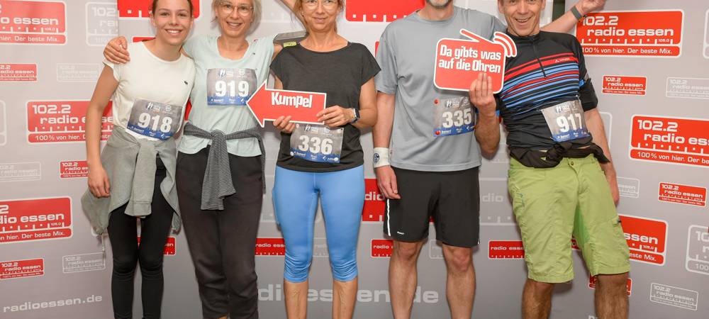 BIG City Trail durch Radio Essen: So war der Lauf durch die Redaktion