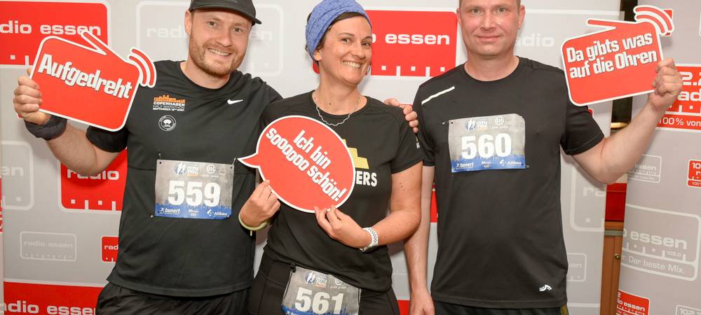 BIG City Trail durch Radio Essen: So war der Lauf durch die Redaktion