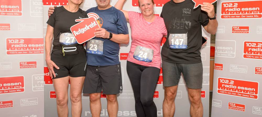 BIG City Trail durch Radio Essen: So war der Lauf durch die Redaktion