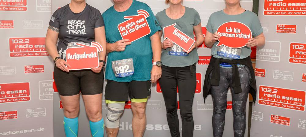 BIG City Trail durch Radio Essen: So war der Lauf durch die Redaktion
