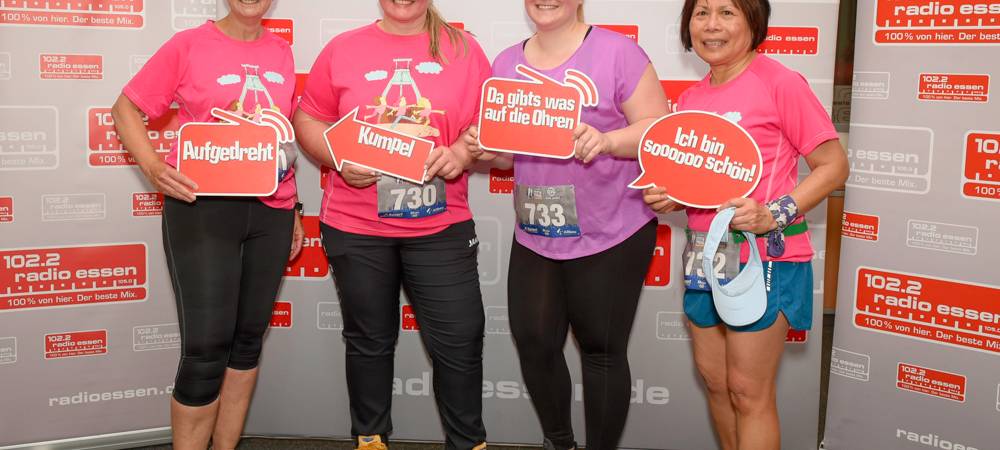 BIG City Trail durch Radio Essen: So war der Lauf durch die Redaktion