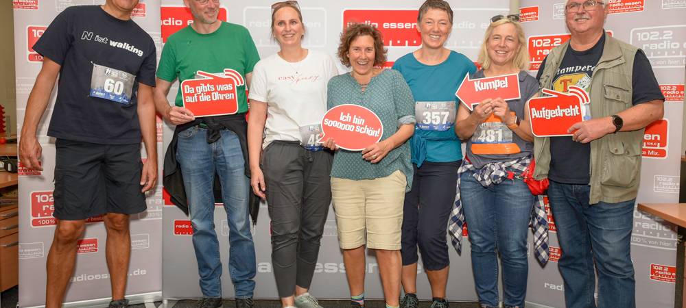 BIG City Trail durch Radio Essen: So war der Lauf durch die Redaktion