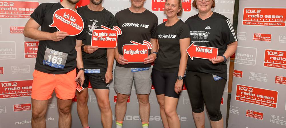BIG City Trail durch Radio Essen: So war der Lauf durch die Redaktion
