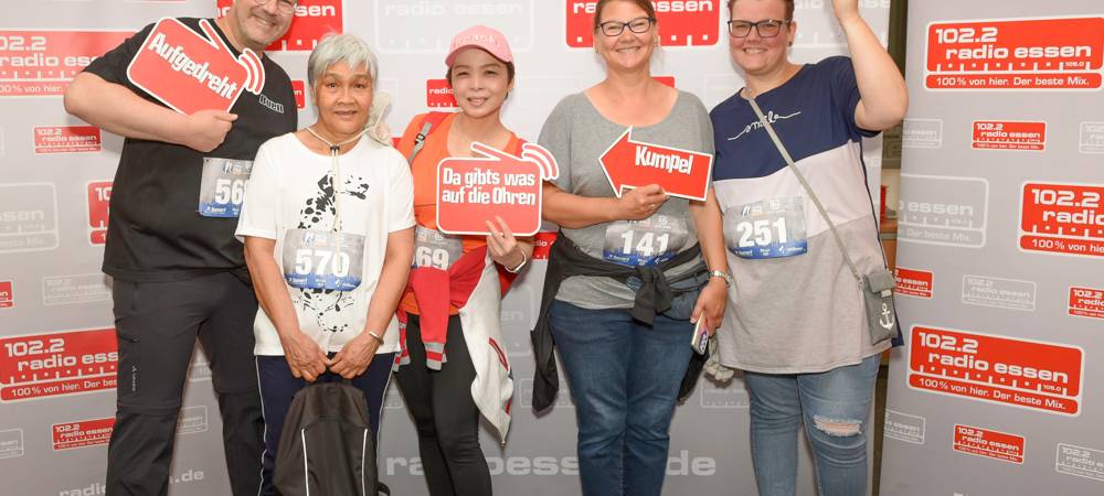 BIG City Trail durch Radio Essen: So war der Lauf durch die Redaktion