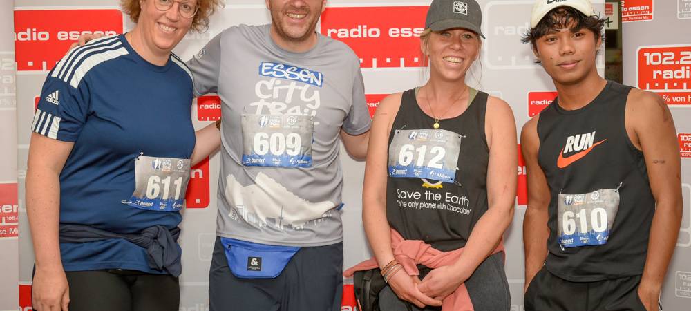 BIG City Trail durch Radio Essen: So war der Lauf durch die Redaktion
