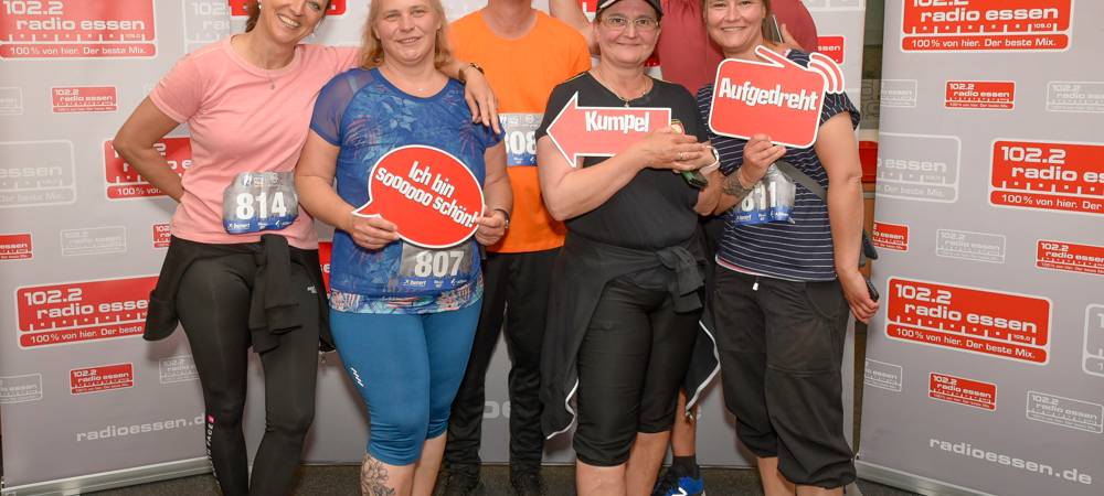 BIG City Trail durch Radio Essen: So war der Lauf durch die Redaktion