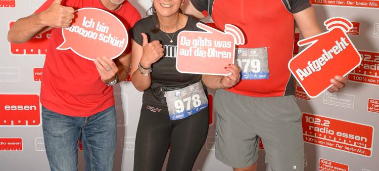 BIG City Trail durch Radio Essen: So war der Lauf durch die Redaktion