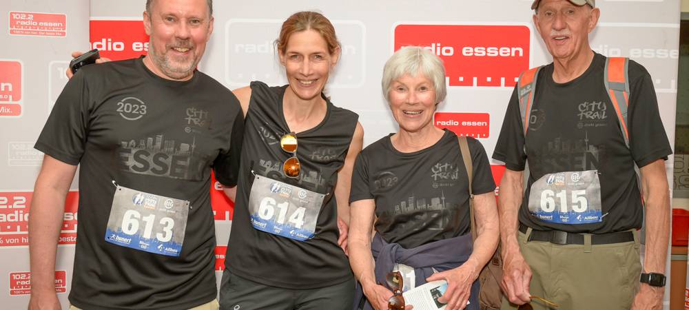 BIG City Trail durch Radio Essen: So war der Lauf durch die Redaktion
