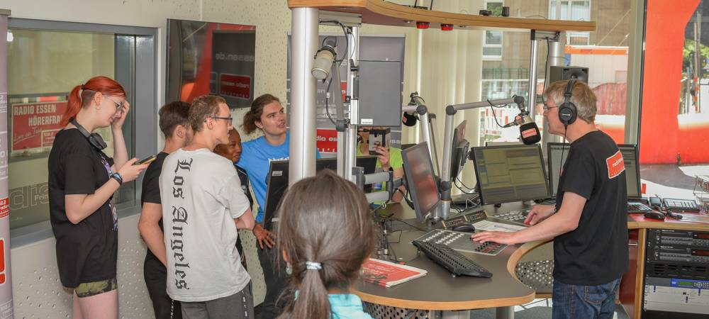 BIG City Trail durch Radio Essen: So war der Lauf durch die Redaktion