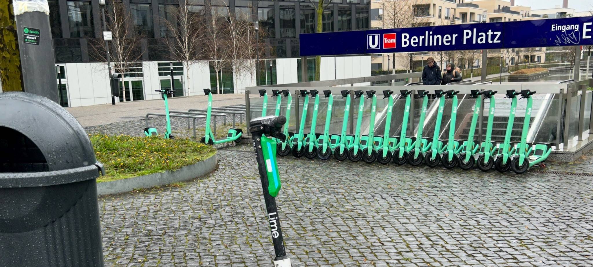 Verbot in Essen von E-Scootern bei Ruhrbahn