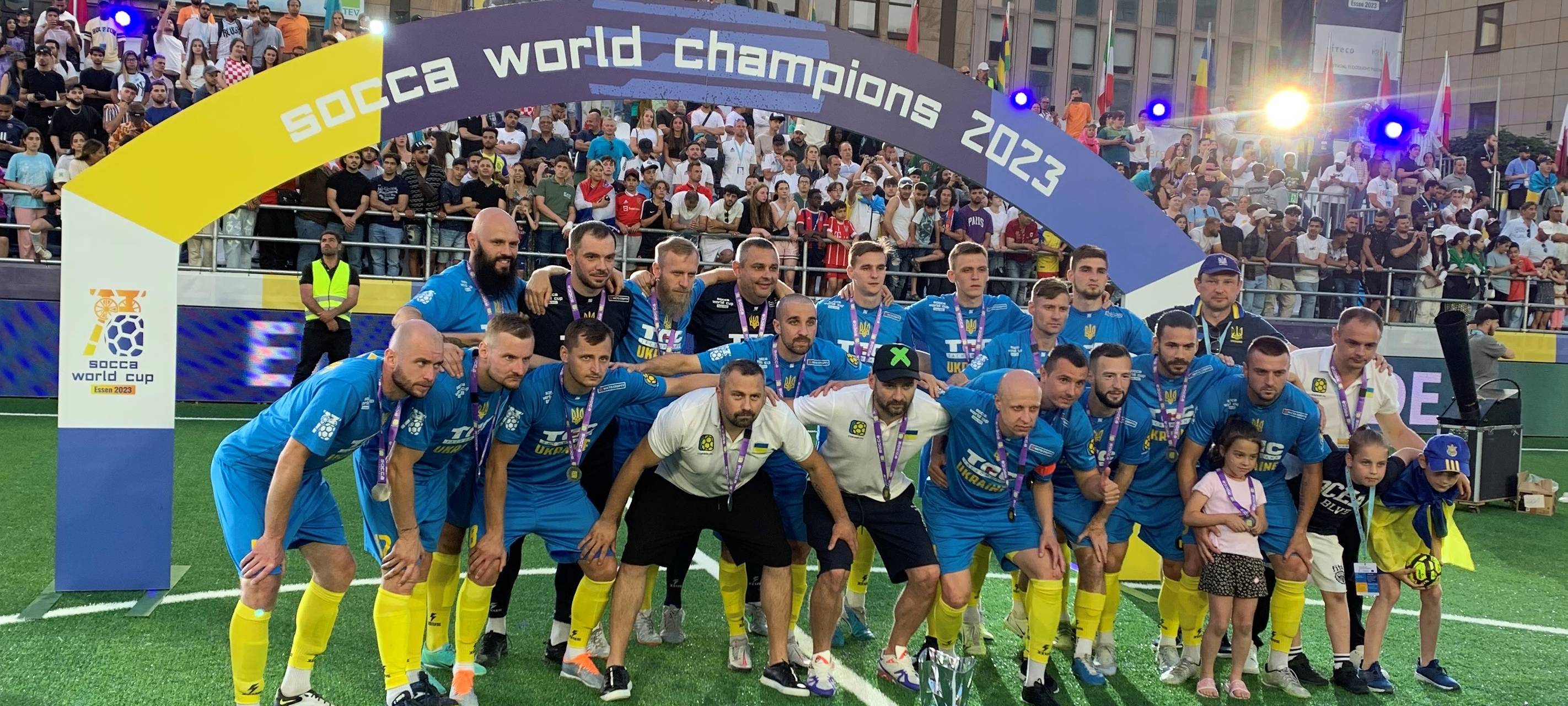 Kleinfeldfußball-WM in Essen: Viele Fans und ein glücklicher Sieger