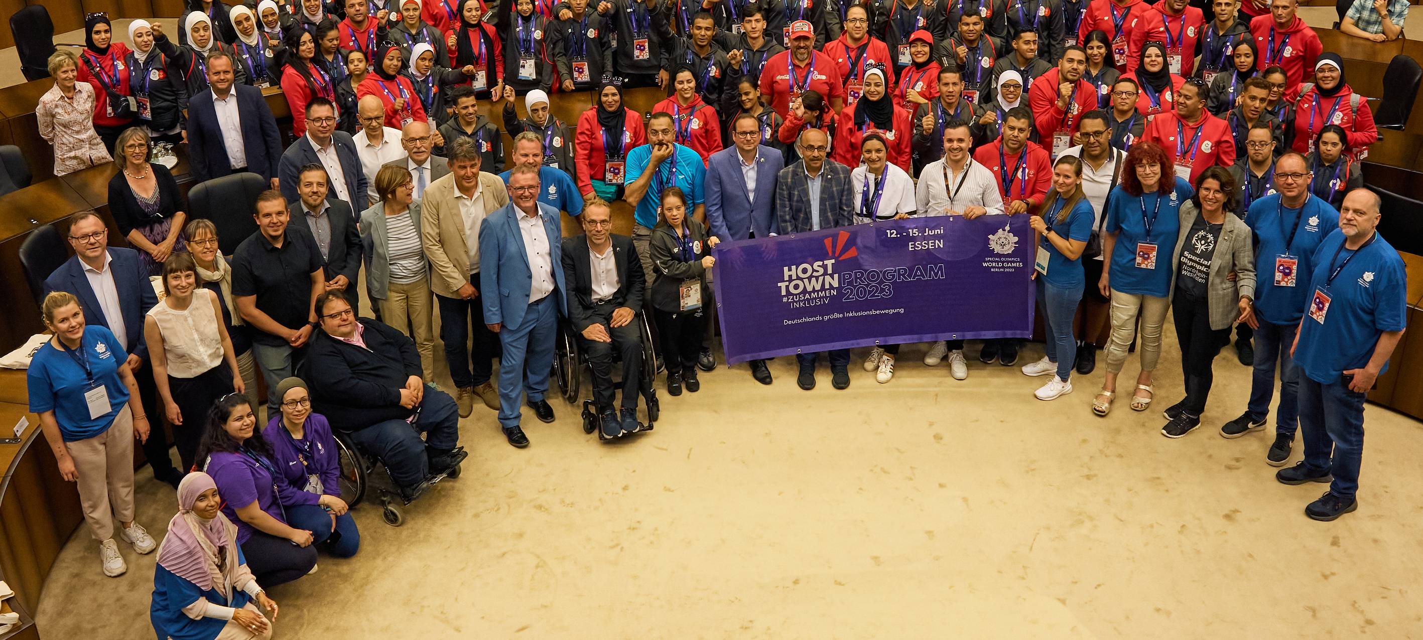 Host Town Essen: Sportlerinnen und Sportler aus Ägypten zu Gast