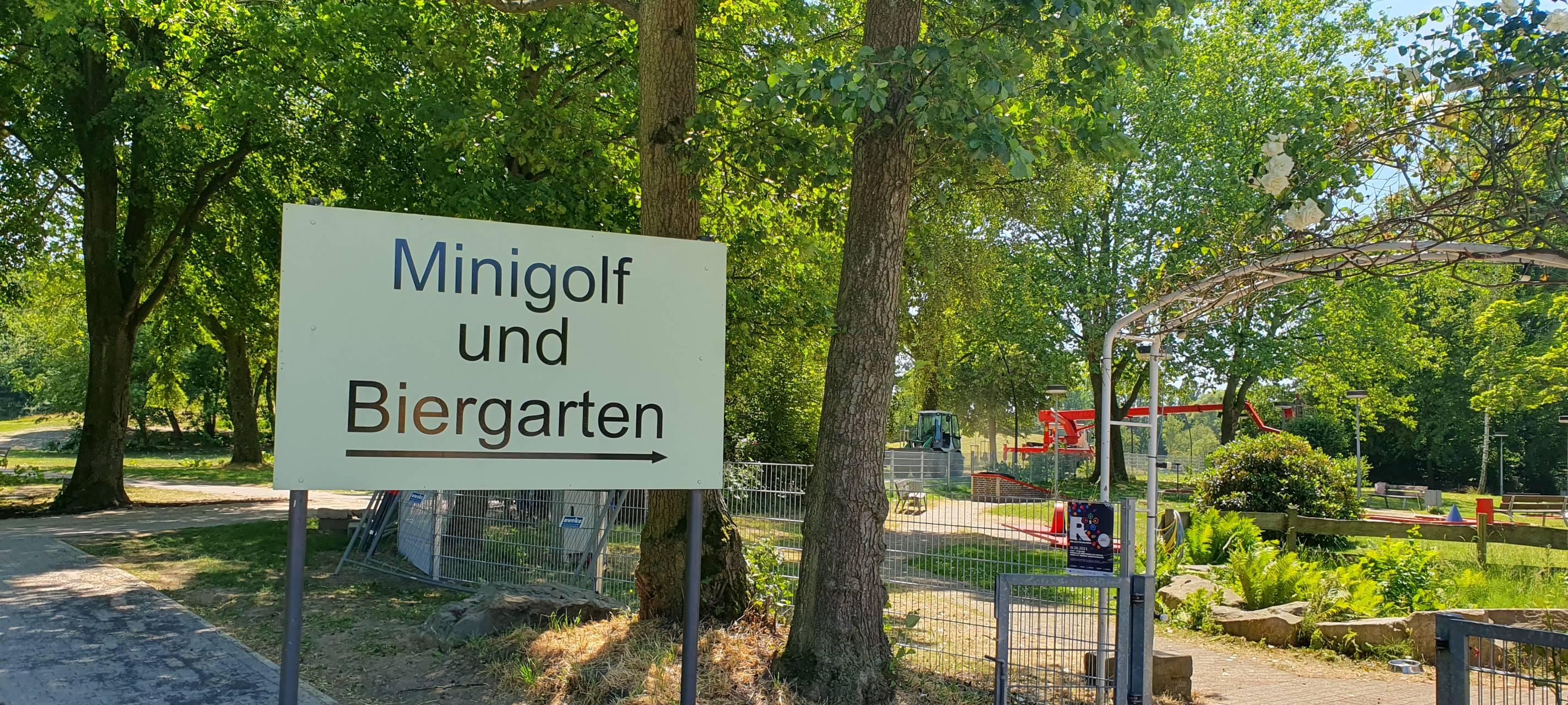 Eröffnung im Revierpark Nienhausen in Essen mit Parkfest