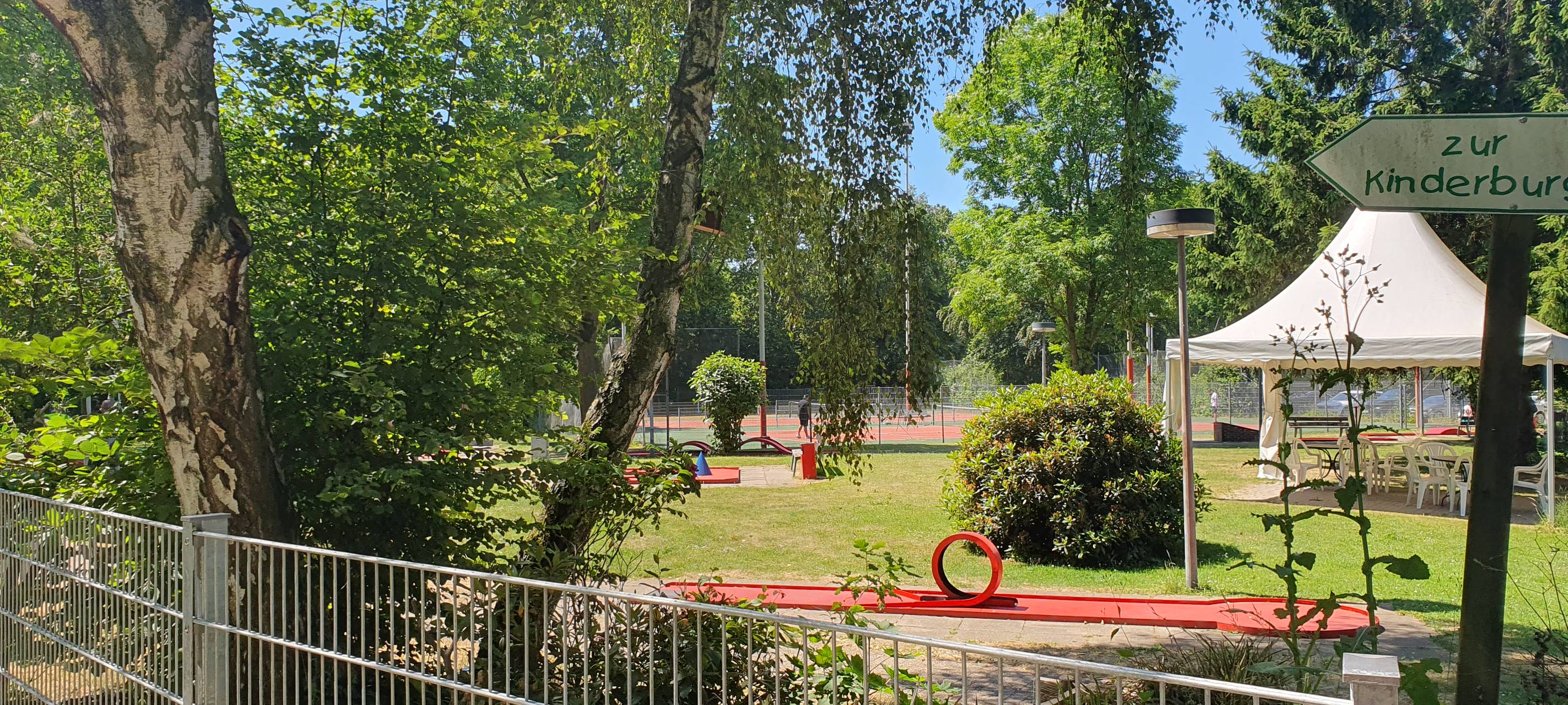 Eröffnung im Revierpark Nienhausen in Essen mit Parkfest