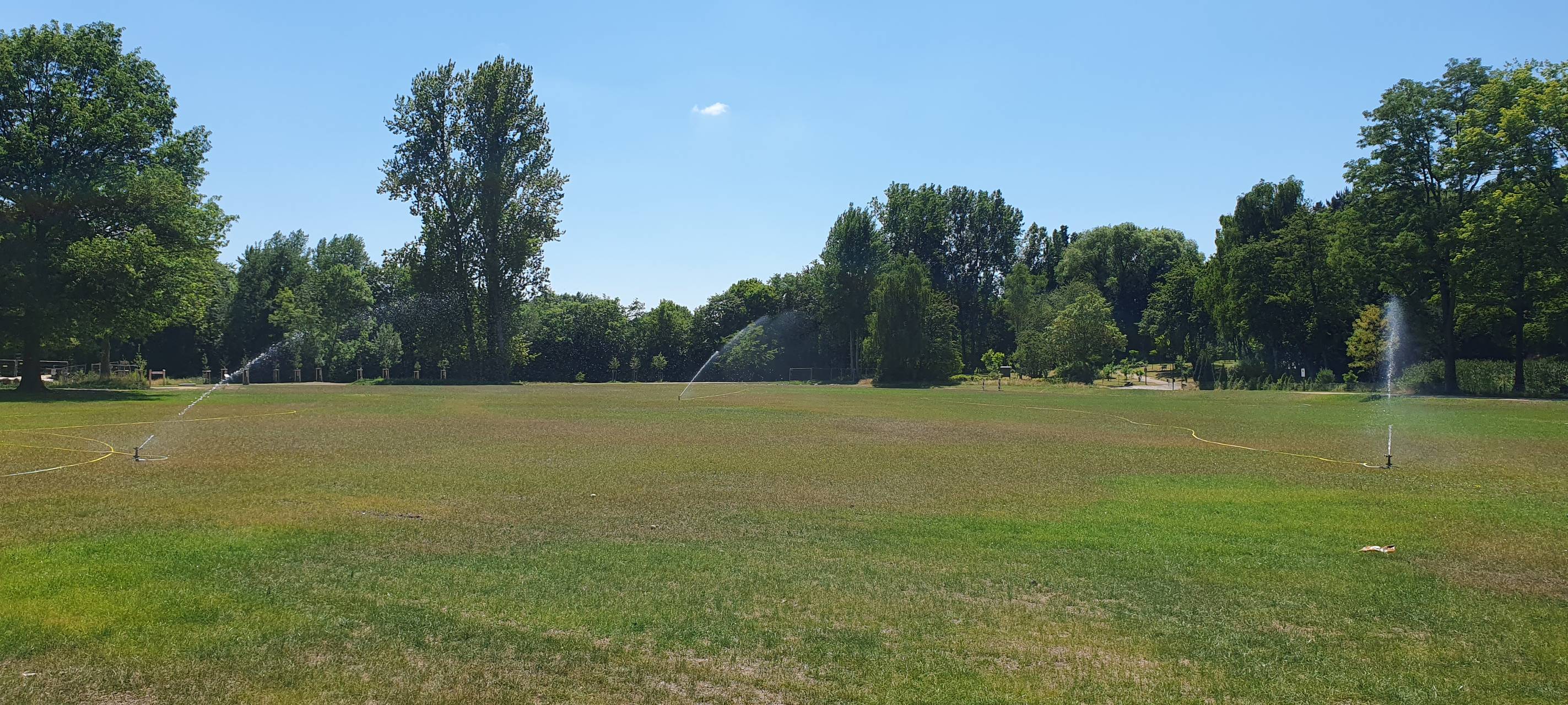 Eröffnung im Revierpark Nienhausen in Essen mit Parkfest
